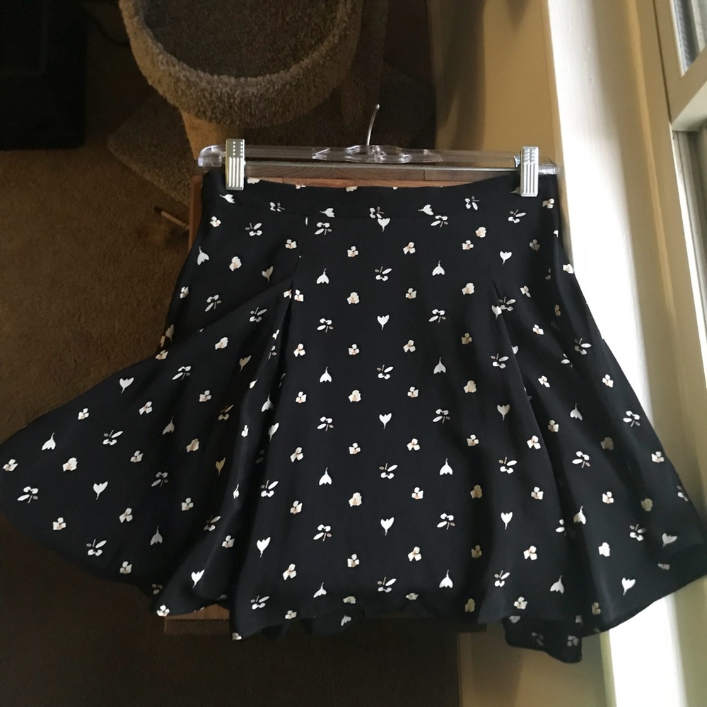 Urban Outfitters floral mini skirt